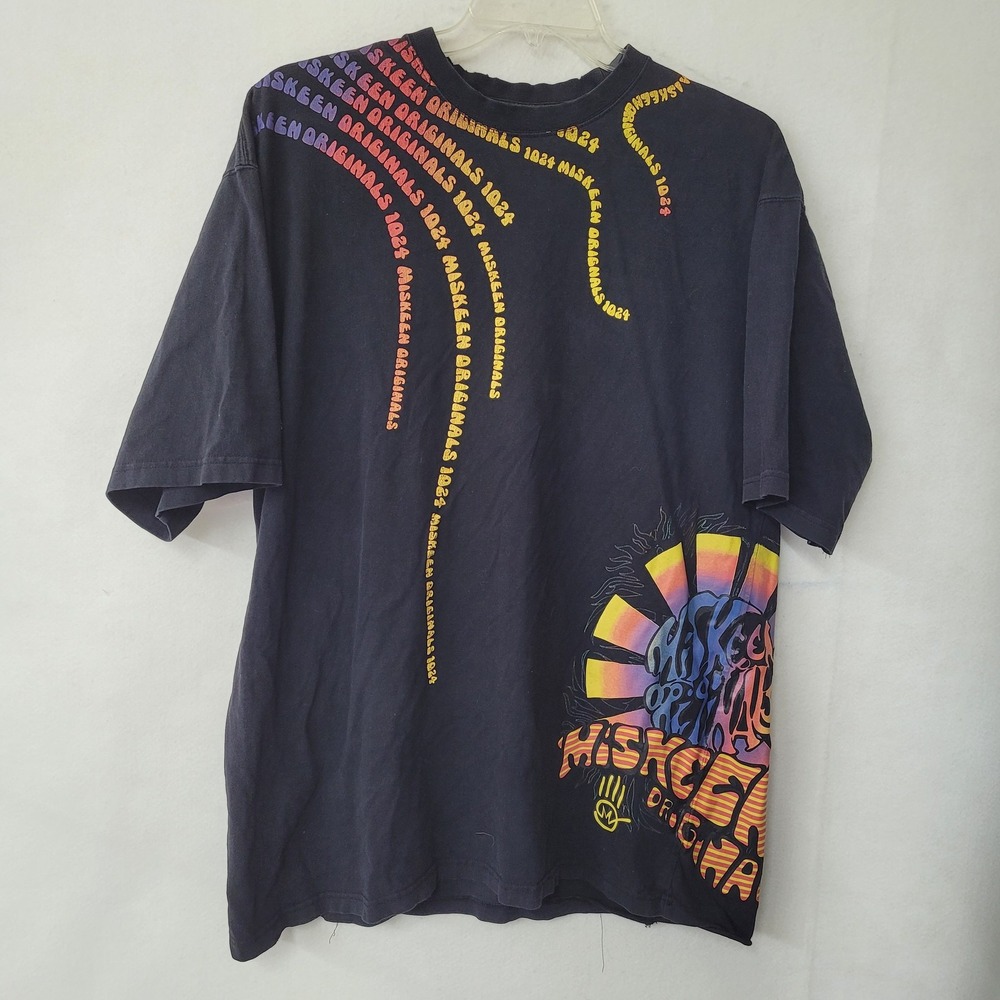Miskeen Originals Shirt Mens Extra‎ Large Black Graphic Art Tee Urban Streetwear
